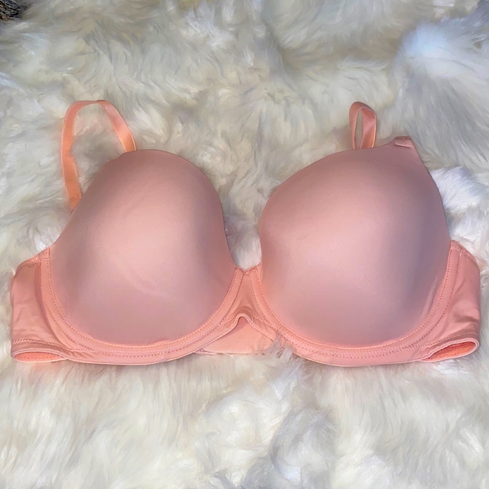 VS Pink Lightly Lined Bra Sz 36D